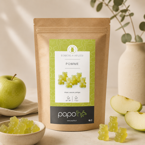 Bonbons à infuser Pomme – Papothé (Papo'Thé)