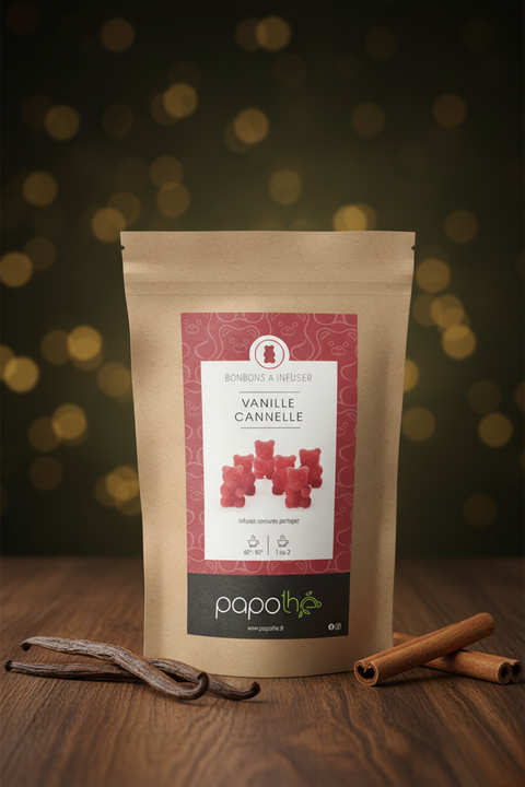 Bonbons à infuser Vanille Cannelle – Papothé (Papo'Thé)