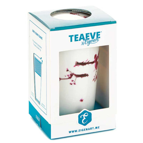 Tisanière Teaeve Cherry Blossom 350 ml – Tasse avec Filtre