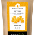 Sachet de bonbons à infuser Ananas Pêche Orange – Papothé (Papo'Thé)
