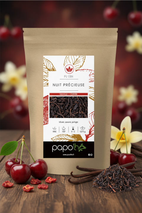 Pu Erh Vanille Cerise (Nuit Précieuse)