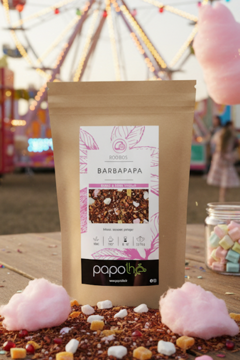 Rooibos Barbe à Papa Vanille (Barbapapa)