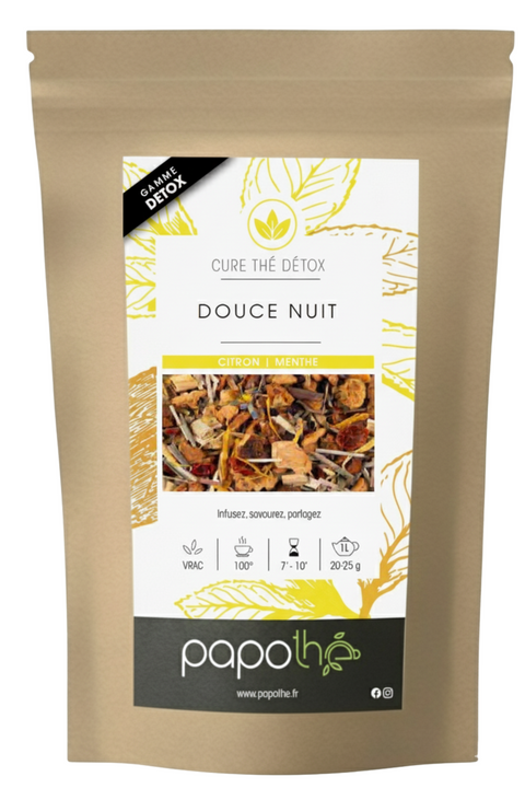 Süßer Bio-Detox-Tee für die Nacht