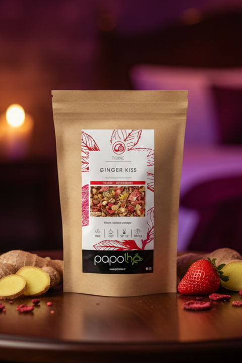 Tisane Gingembre Fraise (Ginger Kiss)