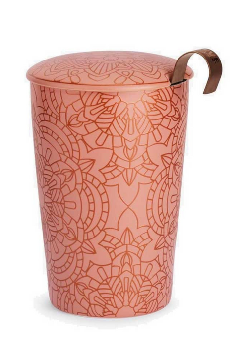 Tisanière TeaEve Mandala 350ml – Tasse avec Filtre
